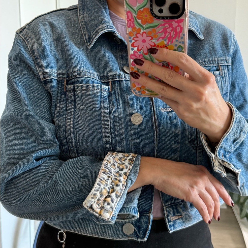 Zara Blue Denim Jacket